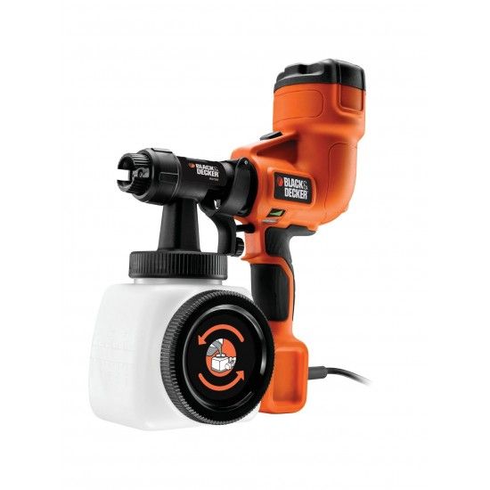 Sistema de pulverização fino - Turbina de mão refª HVLP200 BLACK DECKER Sistema de pulverização fino - Turbina de mão refª HVLP200 BLACK DECKER
