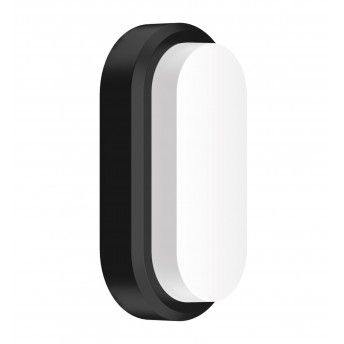 Led Exterior Oval Preto 850L ref HUB850ONIPCCT XANLITE