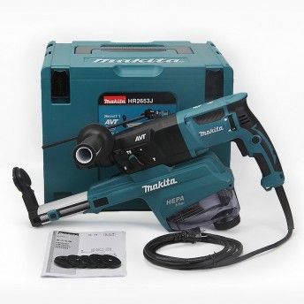 MARTELO c/sitema aspirao 26MM AUT ref HR2653TJ MAKITA