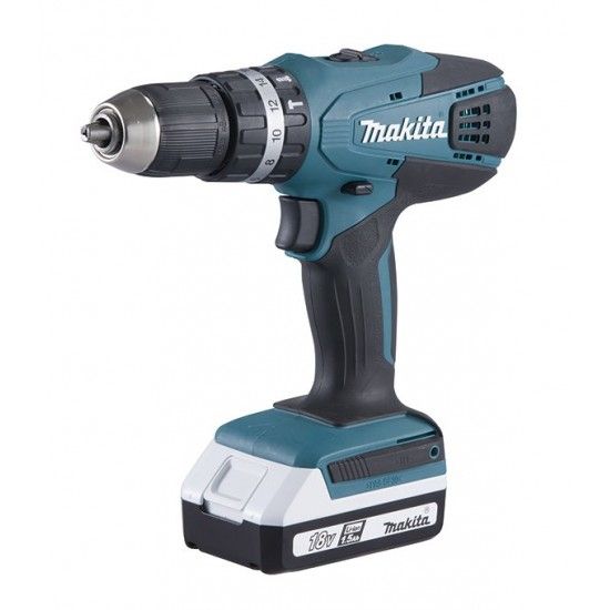 Aparafusadora c/percusso 18V 42Nm 1,3Ah 3 HP457DWE3 Makita