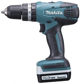 Aparafusadora c/percusso 14,4V 30Nm 1,3Ah HP347DWE3 Makita