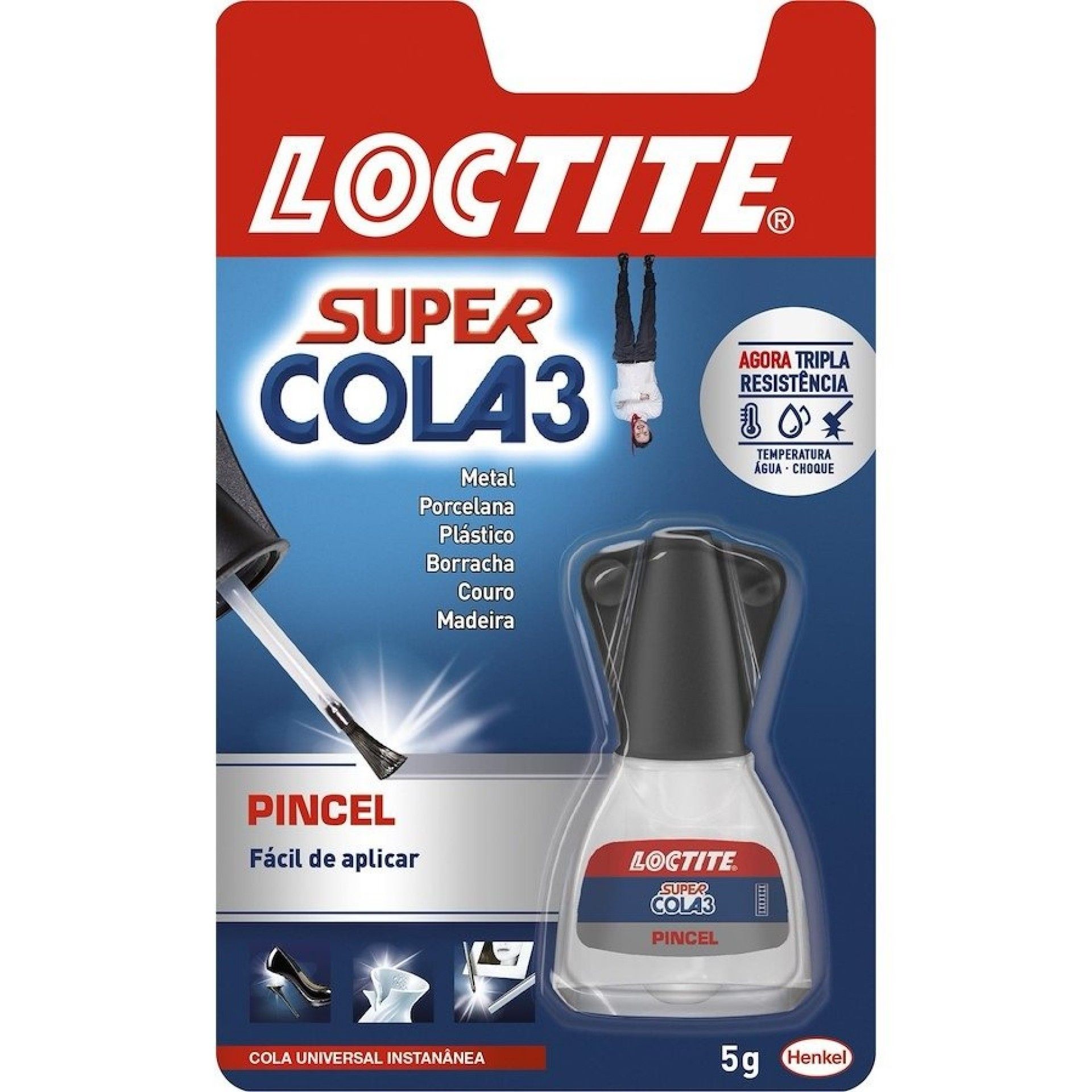 SUPER COLA 3 LOCTITE 5G PINCEL