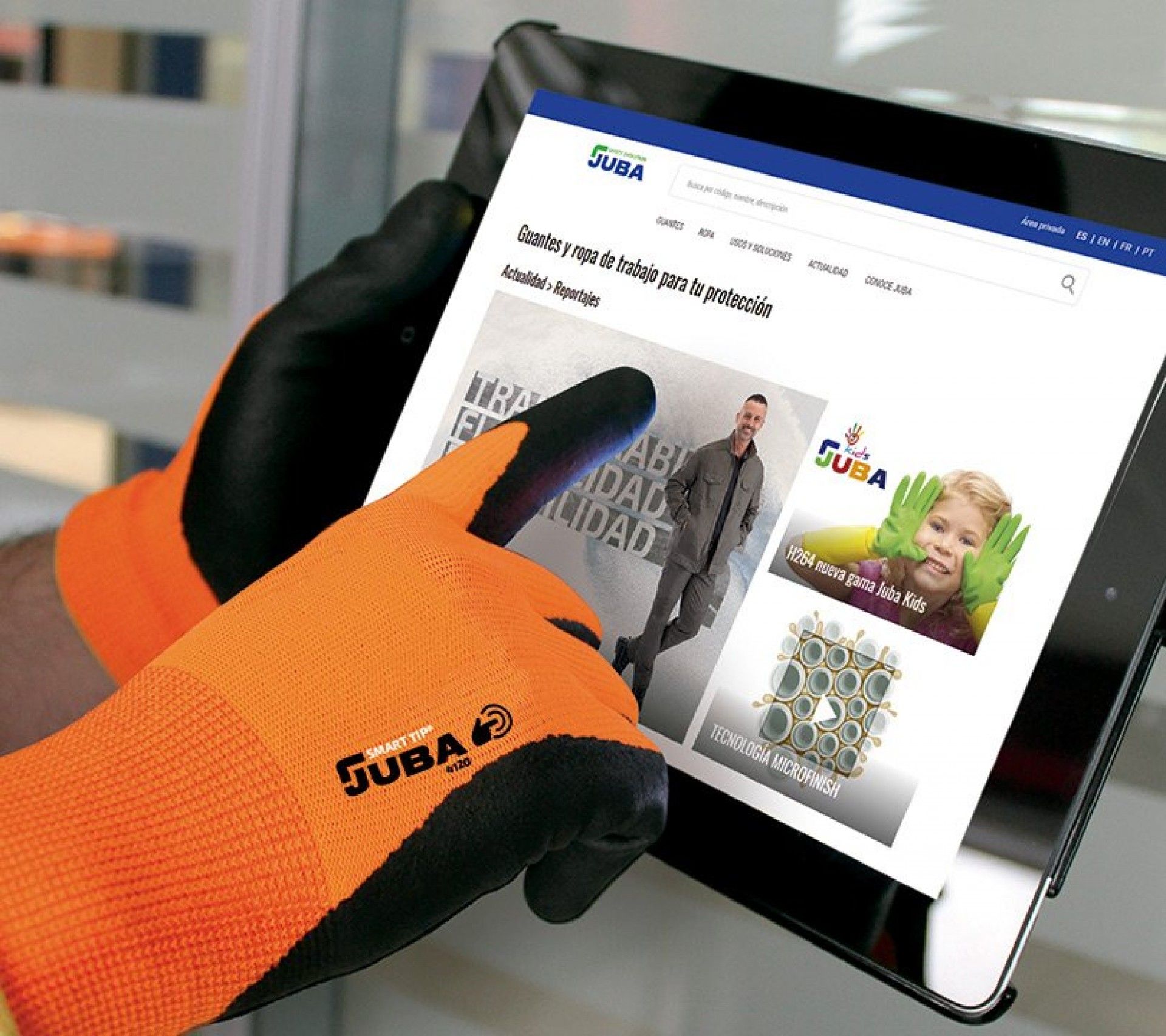 Luva Smart Tip refª H4120 Juba