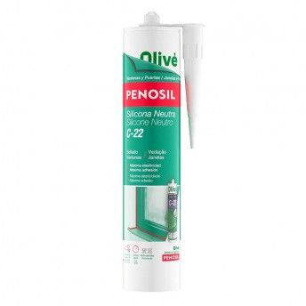 Silicone neutro C-22 RAL 7011 cinza Penosil