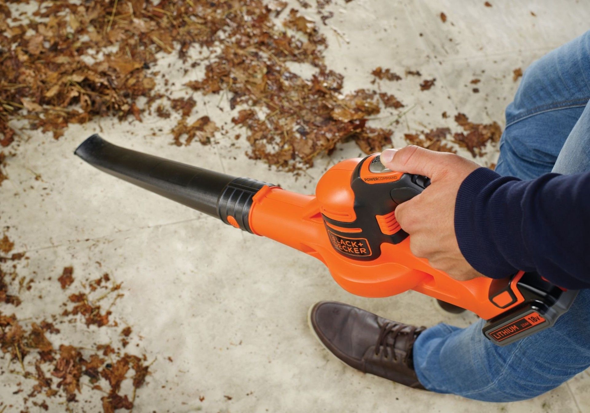 Soprador POWERCOMMAND Boost 18V refª GWC1820PC BLACK DECKER