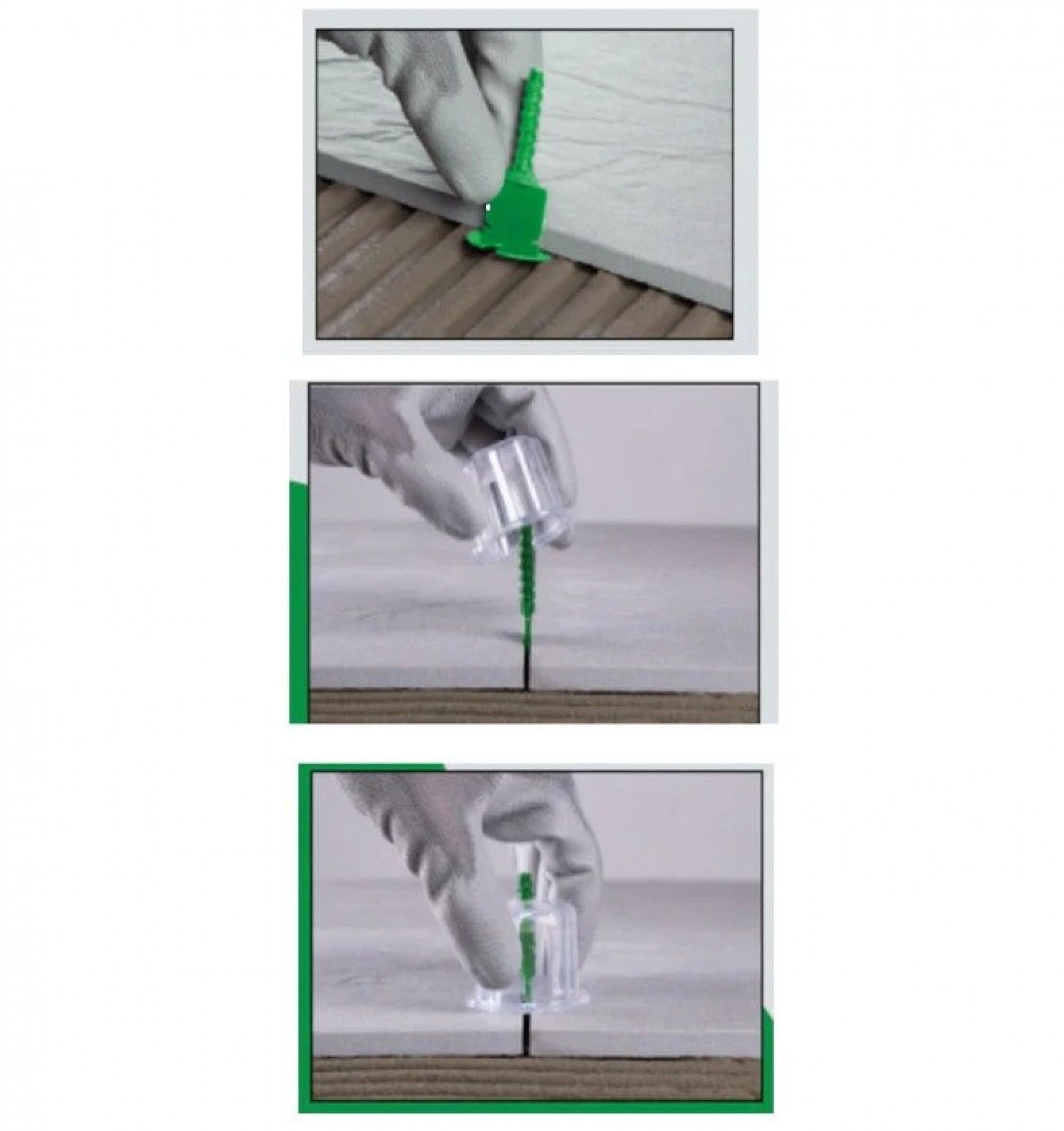 Kit acessórios de nivelamento com copo Policarbonato refª GTKITT Odem