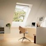 Janela de telhado manual basculante/projetante 55x98mm branca ref GPL2070CK04 Velux