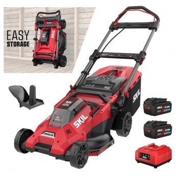 Corta-relvas sem fio "Brushless" c/ 2Bat 4.0Ah e carregador ref GM1E0140BA SKIL