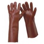 Luvas PVC vermelhas 40cm