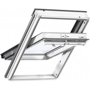 Janela de telhado manual basculante 114x118mm branca refª GGU0076SK06 Velux Janela de telhado manual basculante 114x118mm branca refª GGU0076SK06 Velux