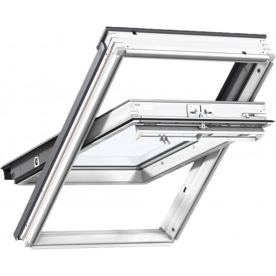 Janela de telhado manual basculante 55x98mm branca ref GGL2070CK04 Velux