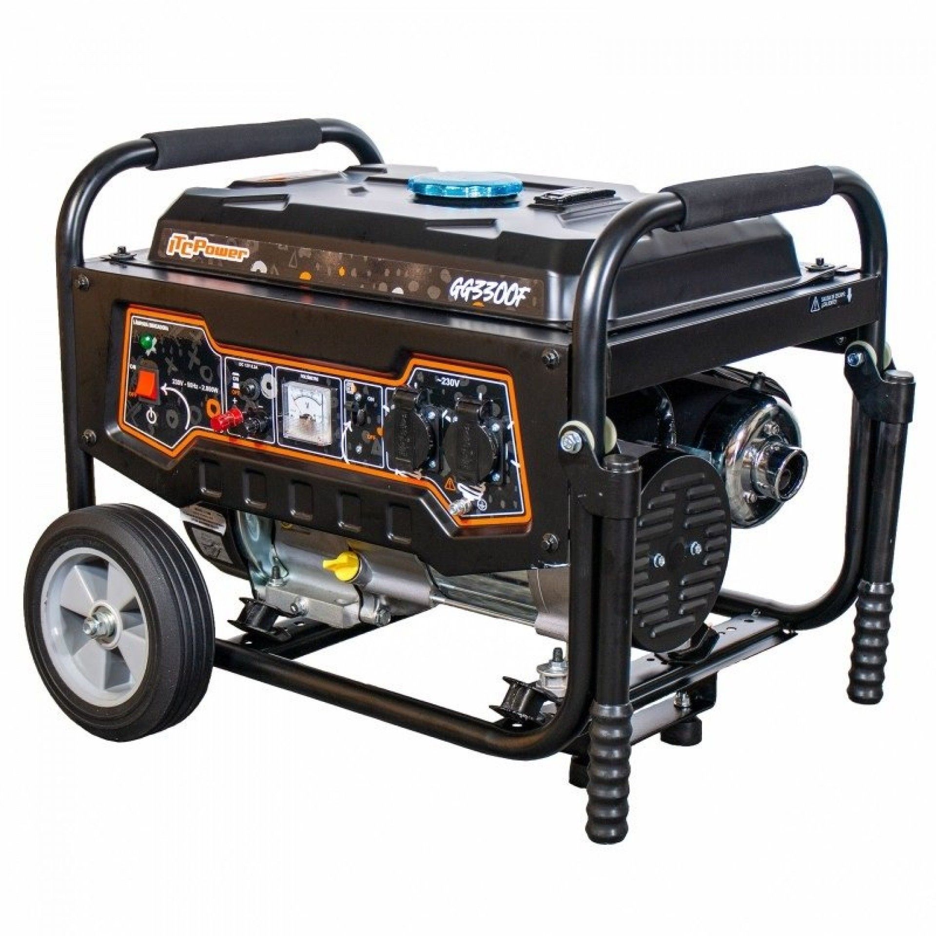 Gerador Monofásico 2.8/3.0Kw refª GG3300F ITCpower