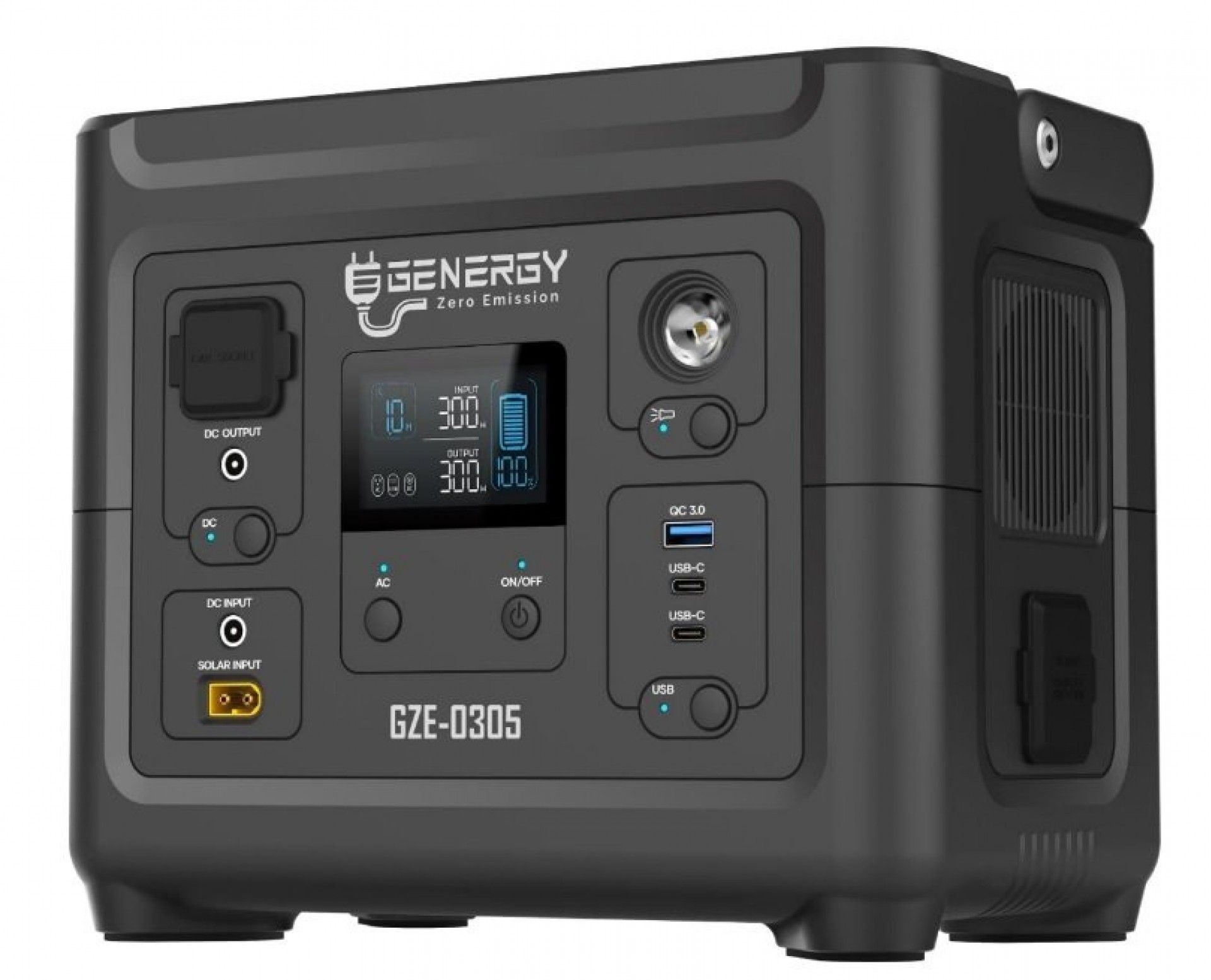 Estação energia Solar/12v/220 288WH/500W GZE-0305 refª 31500 GENERGY