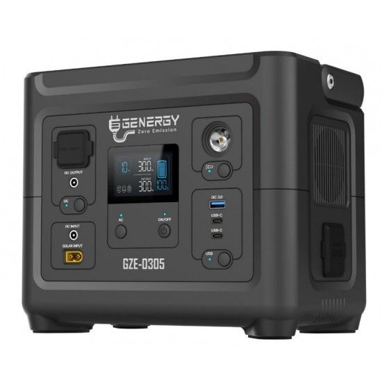 Estação energia Solar/12v/220  288WH/500W GZE-0305 refª 31500 GENERGY Estação energia Solar/12v/220  288WH/500W GZE-0305 refª 31500 GENERGY