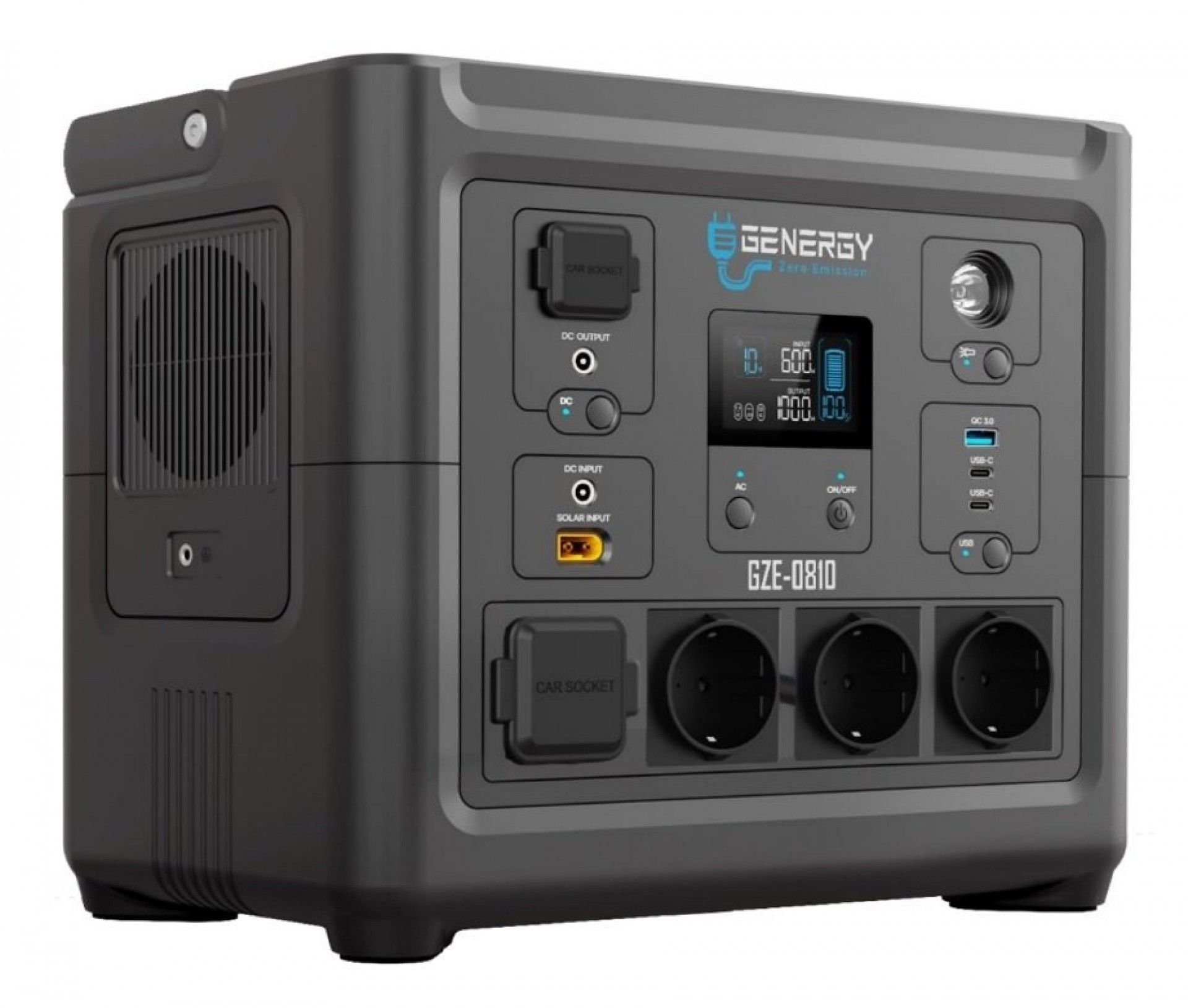 Estação energia Solar/12v/220 835WH/1000W GZE-0810 refª 31505 GENERGY