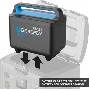 Bateria cambiavl RB2000 (p/GZR2020R ) ref 31600 GENERGY