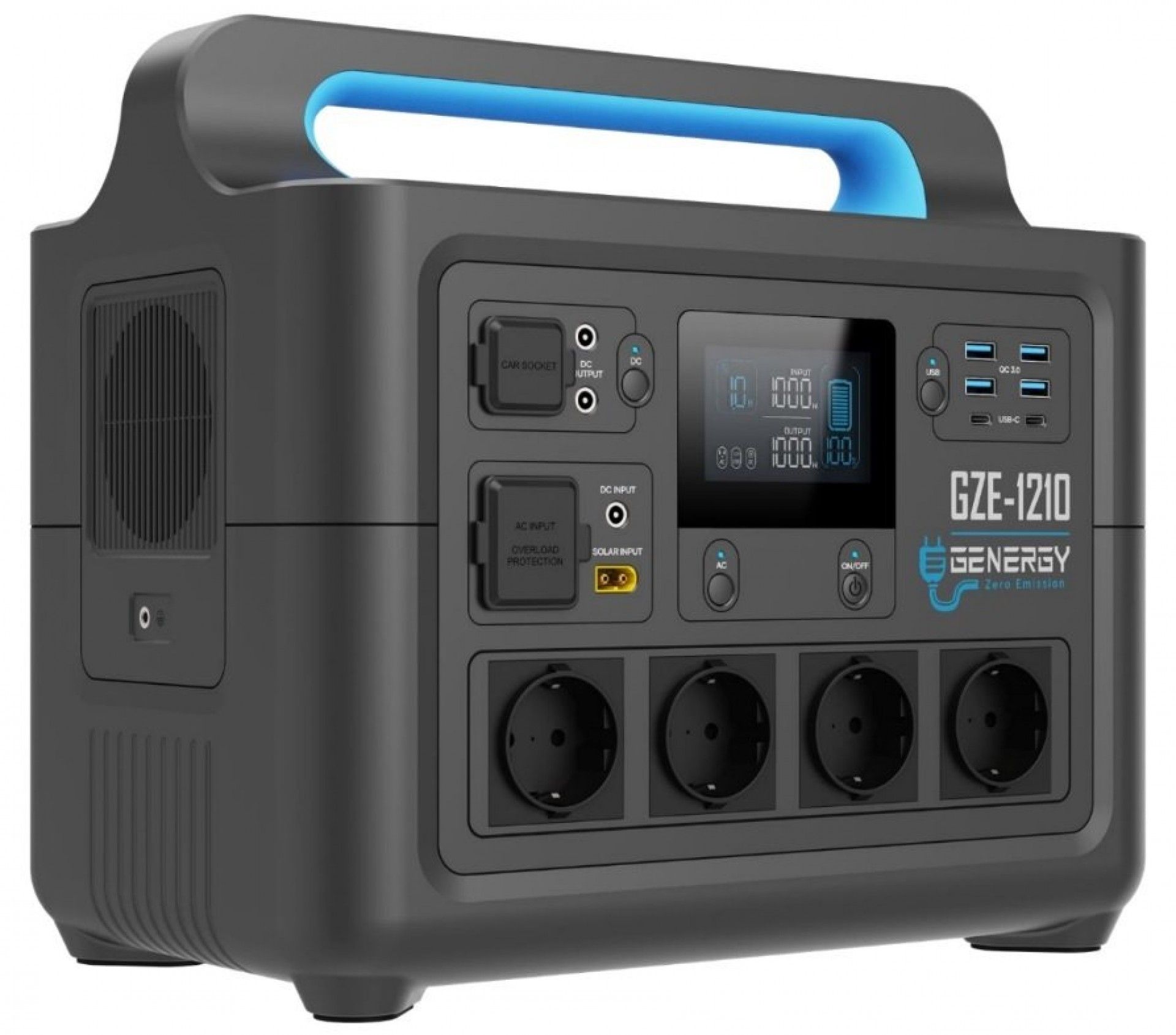 Estação energia Solar/12v/220 1288WH/1000W GZE-1210 refª 31510 GENERGY