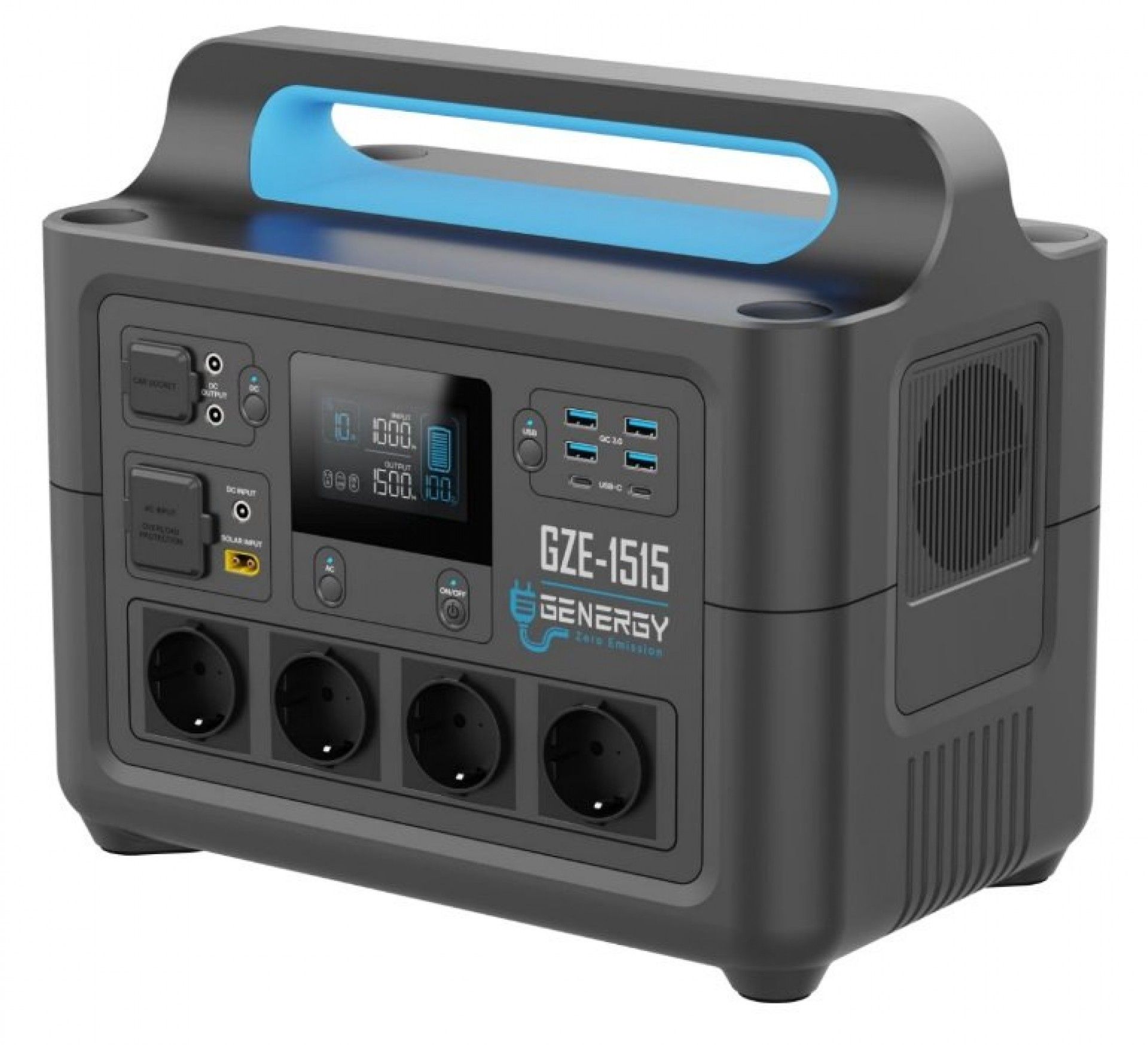 Estação energia Solar/12v/220 1484WH/1500W GZE-1515 refª 31515 GENERGY