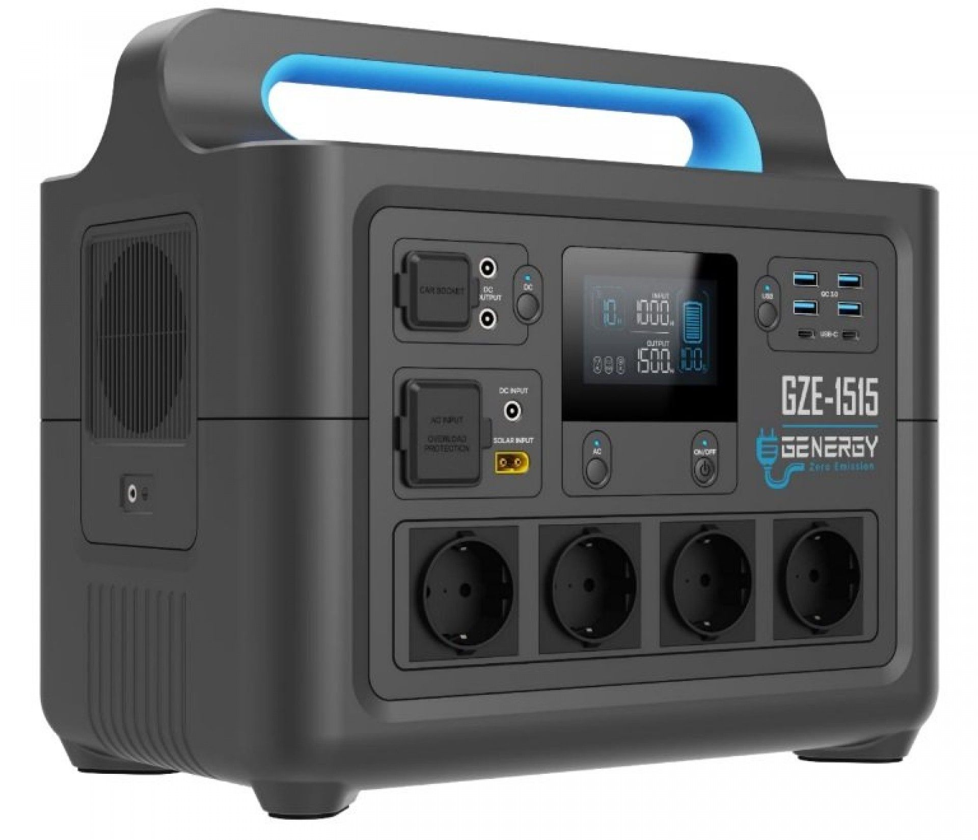 Estação energia Solar/12v/220 1484WH/1500W GZE-1515 refª 31515 GENERGY