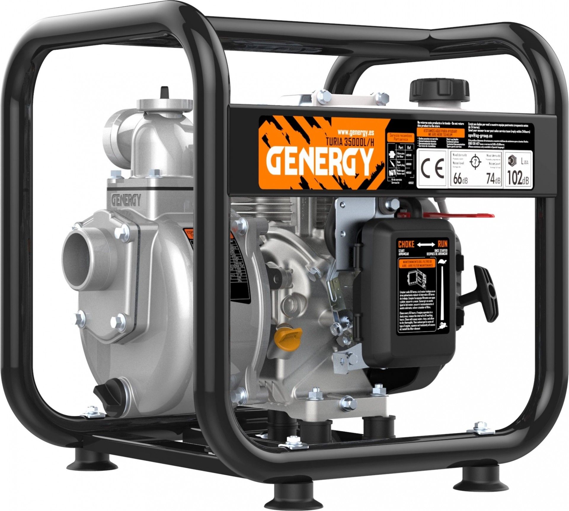 Motobomba TURIA 35000L/h refª 30015 GENERGY