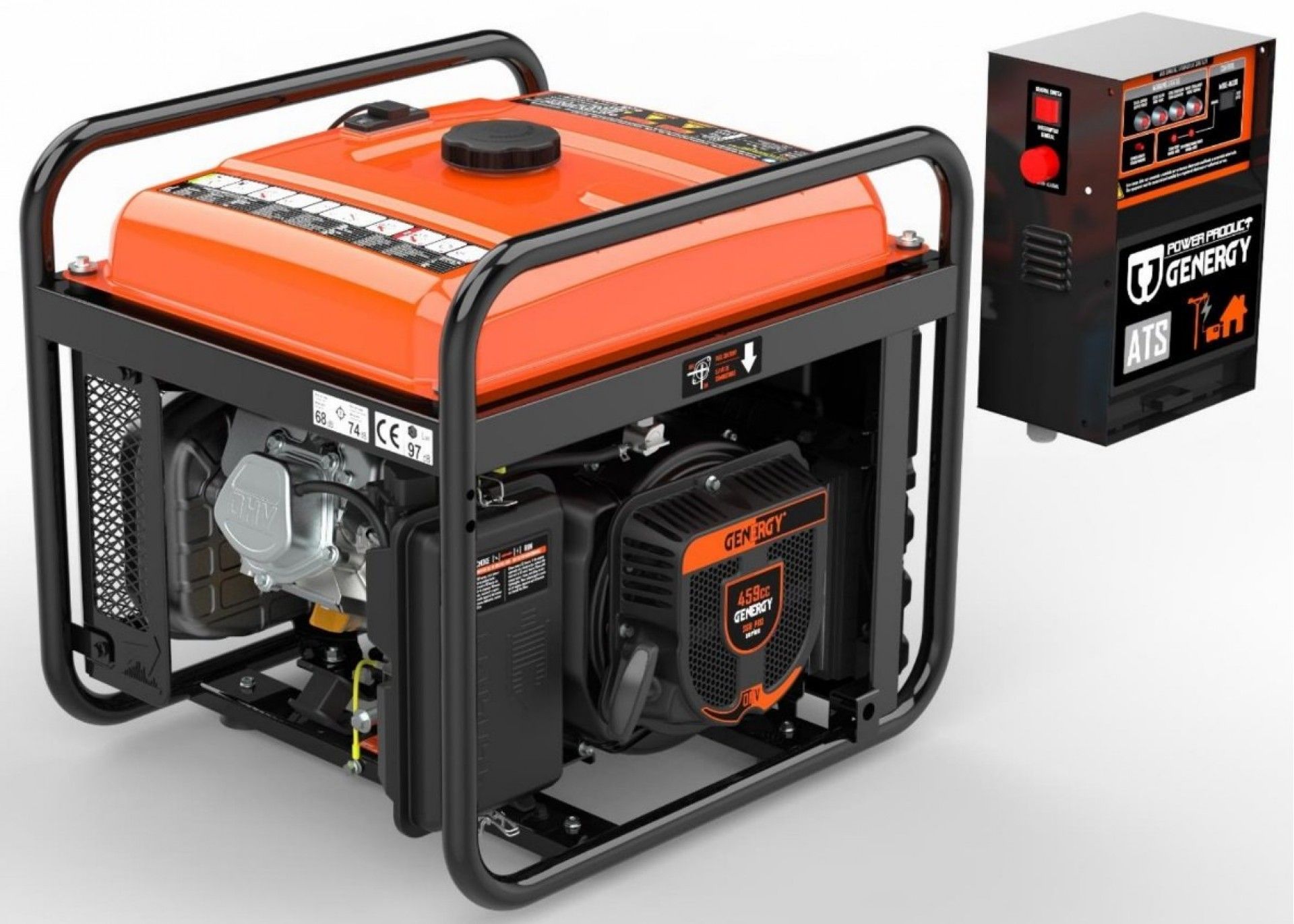 Gerador Inverter CRETA ATS 7500W refª 13045 GENERGY