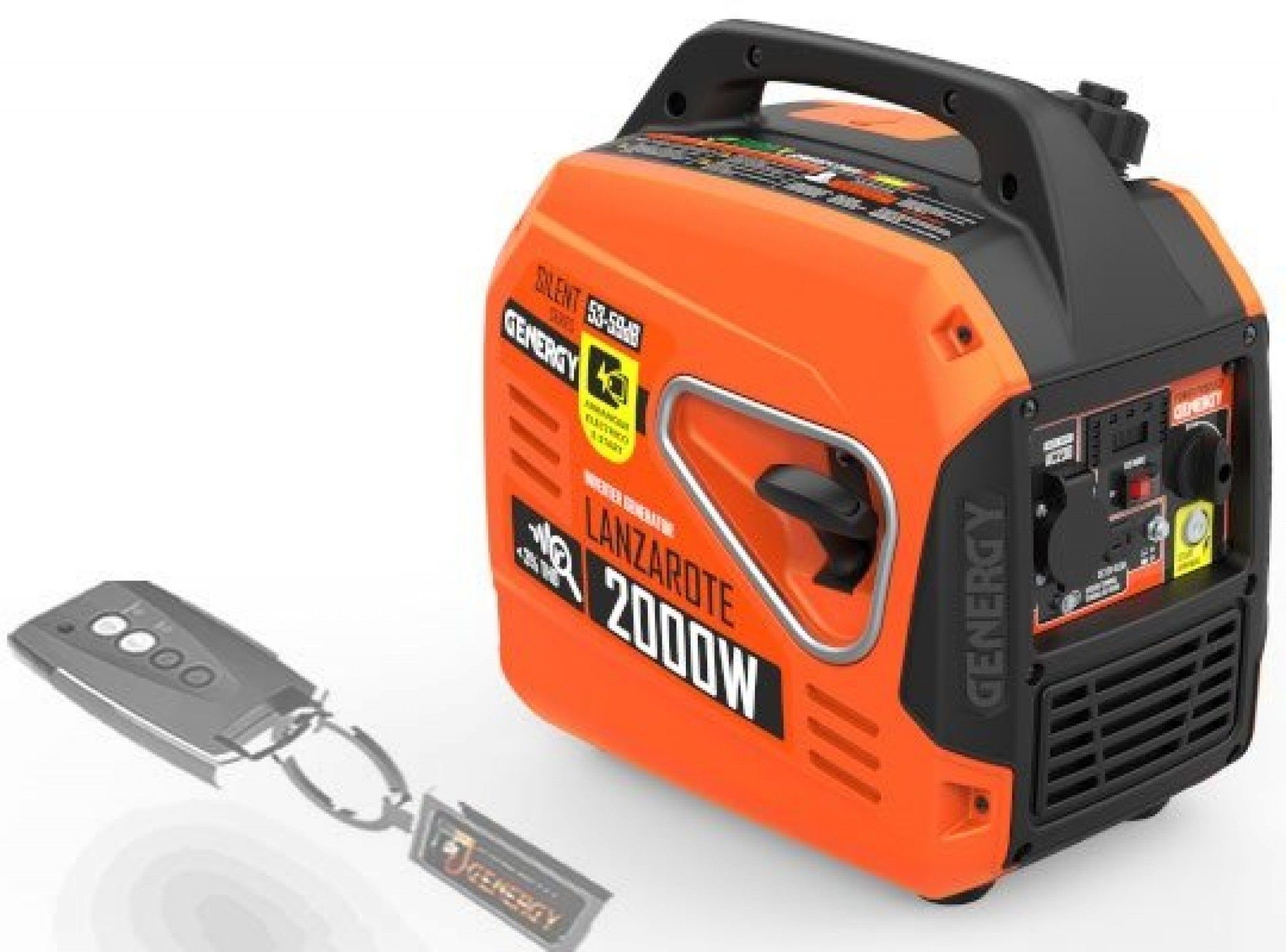 Gerador Inverter Silent LANZAROTE (RC) 2000W refª 13070 GENERGY
