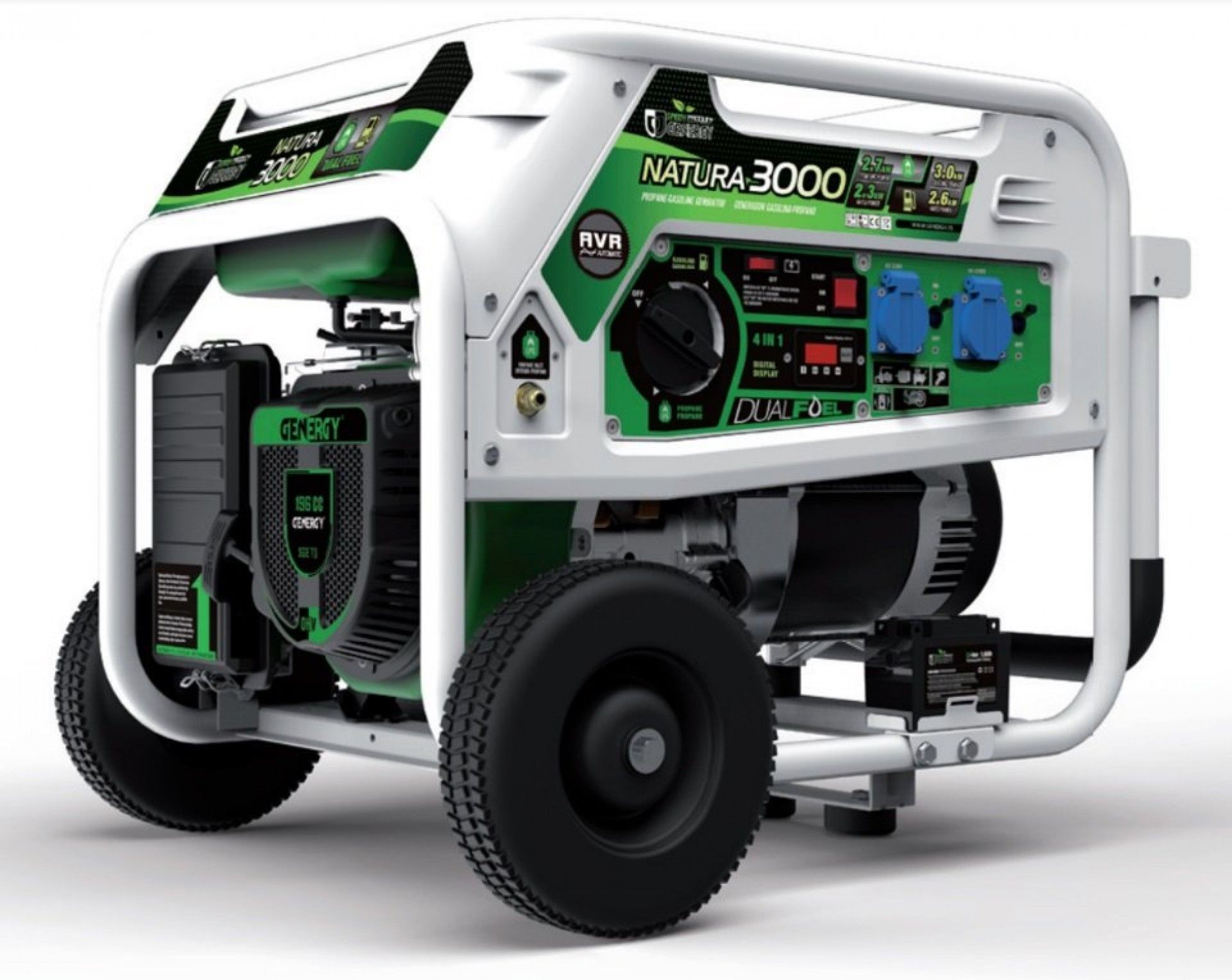 Gerador Gasolina-Propano NATURA3000 3000W refª 15005 GENERGY