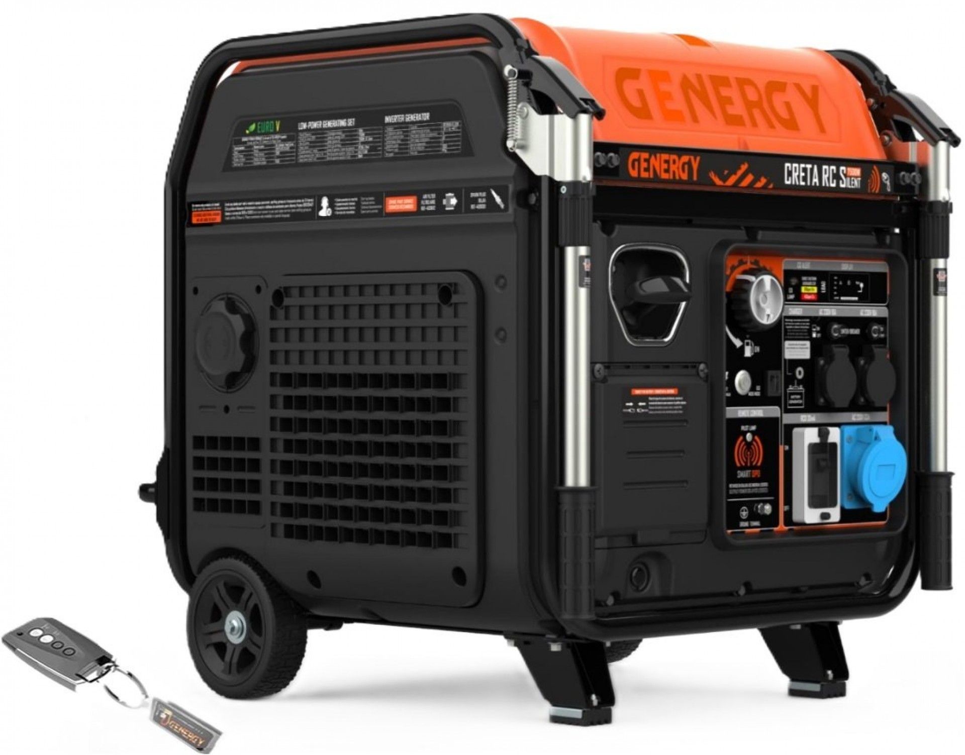 Gerador silencioso CRETA-RC 7500W refª 13080 GENERGY