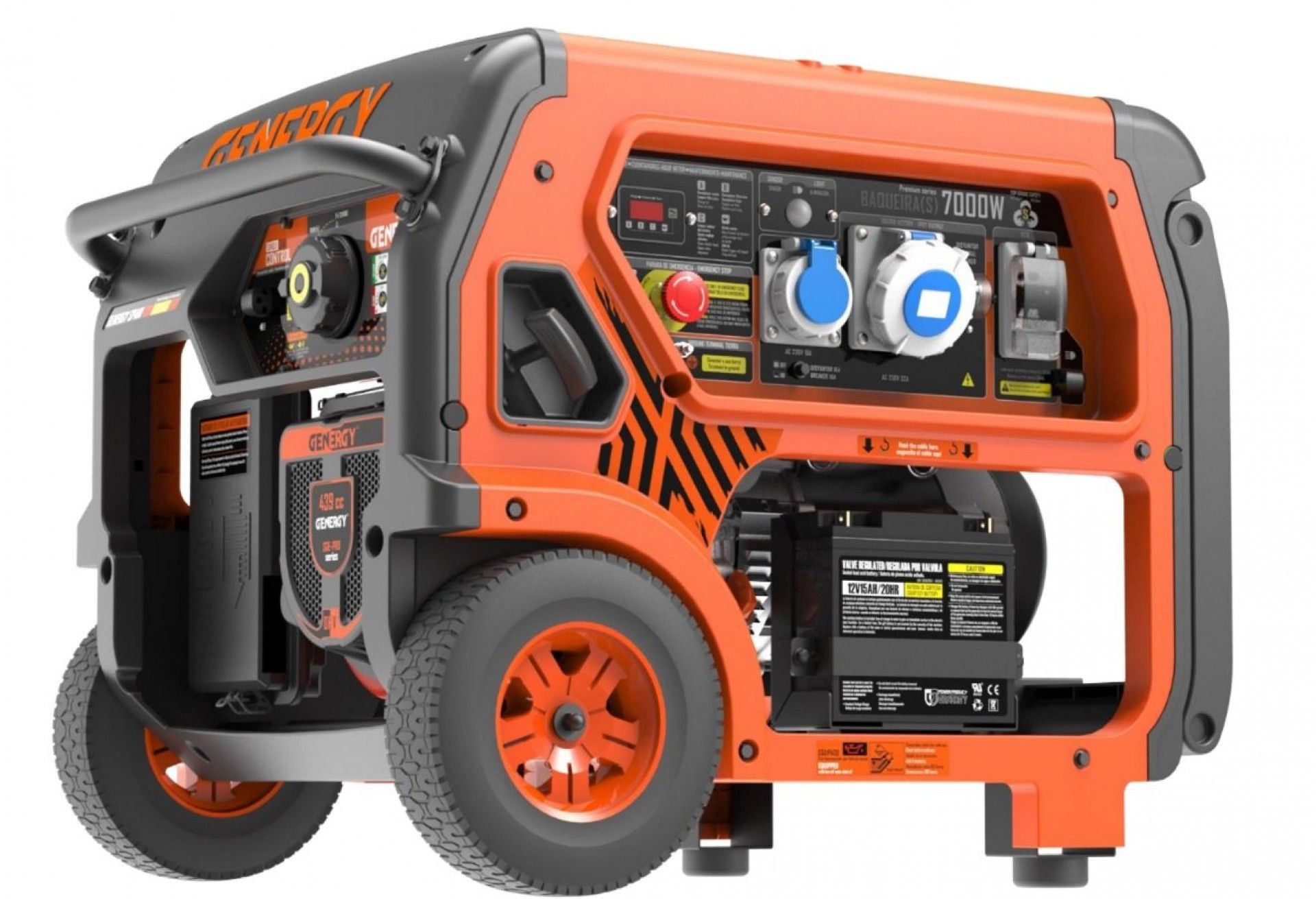 Gerador Premium-S BAQUEIRA-S 7000W refª 12265 GENERGY