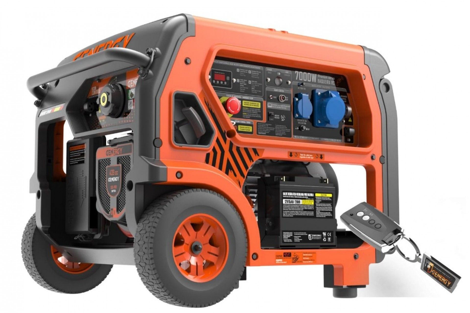 Gerador Premium BAQUEIRA RC 7000W refª 12275 GENERGY