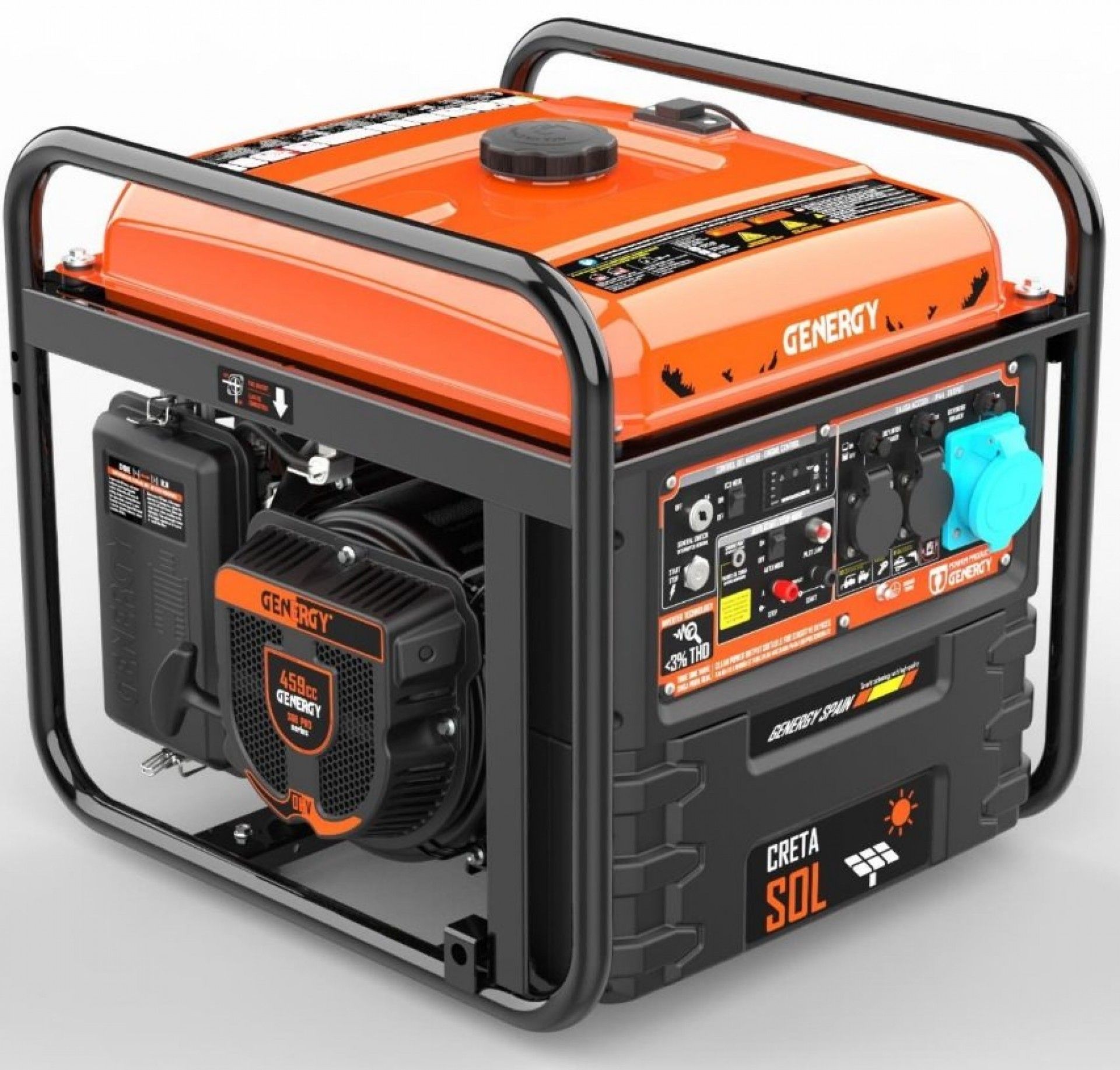 Gerador Inverter CRETA SOL 7500W refª 13040 GENERGY