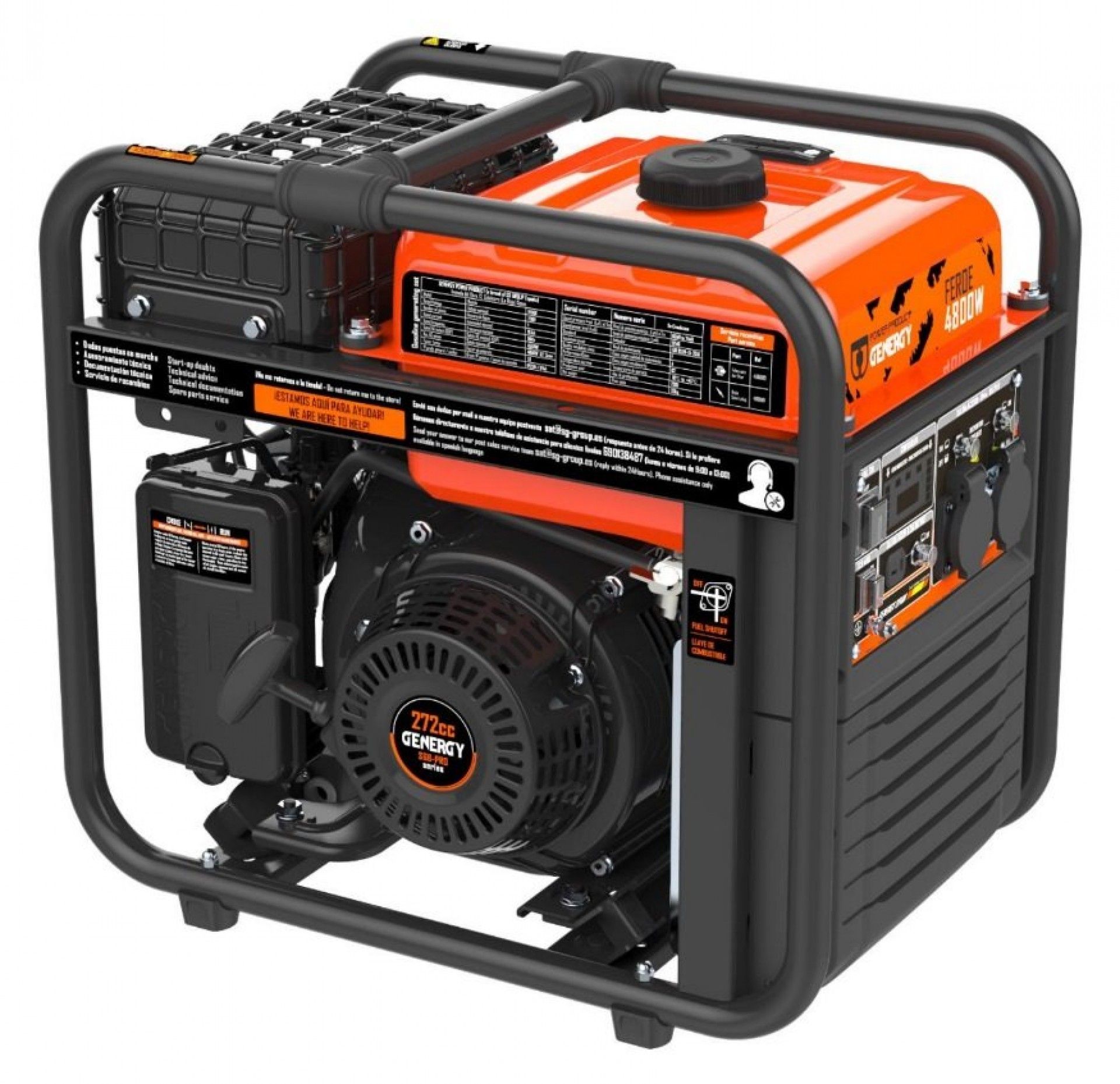 Gerador Inverter FEROE 4600W refª 13030 GENERGY