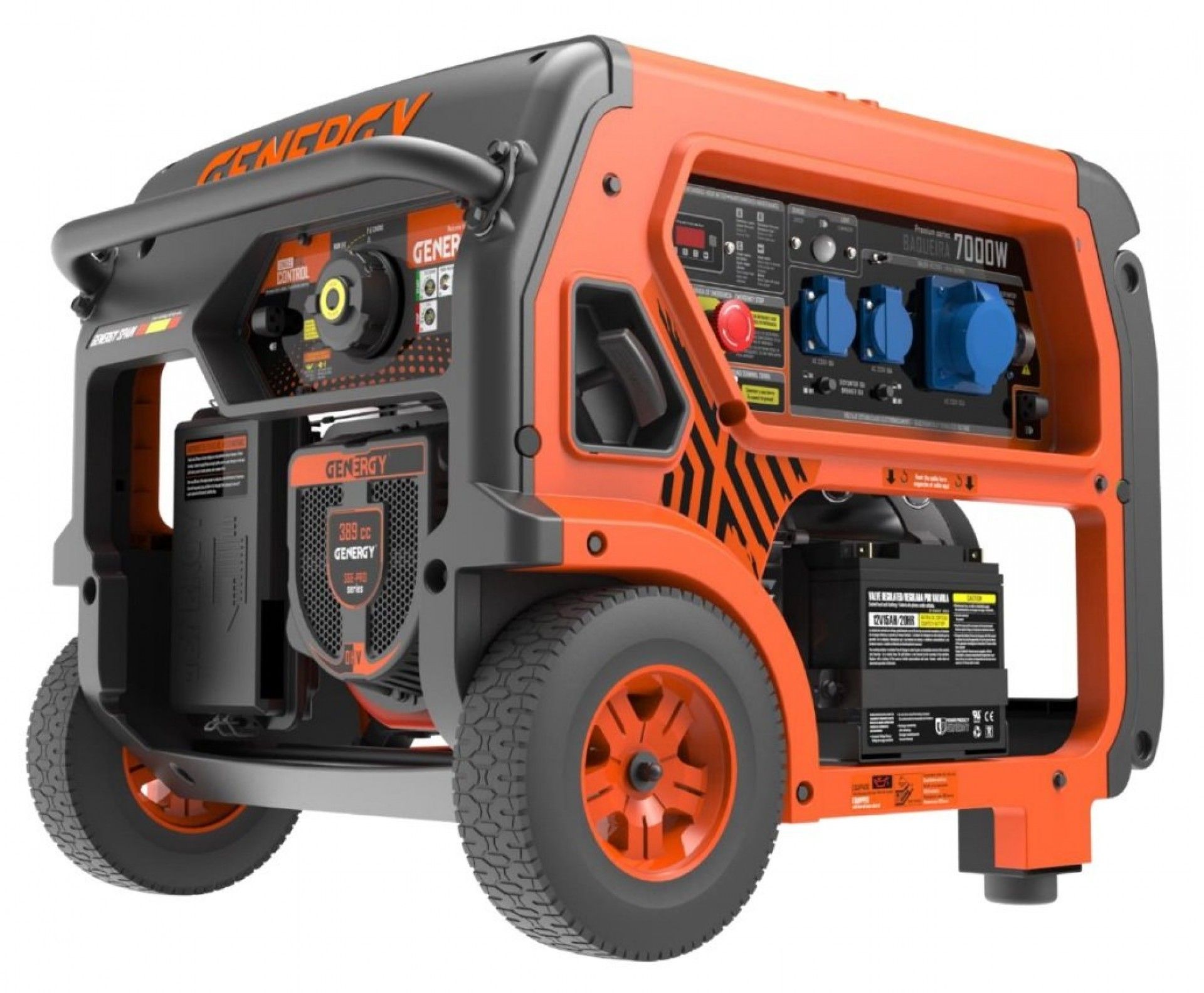 Gerador Premium BAQUEIRA 7000W refª 12015 GENERGY