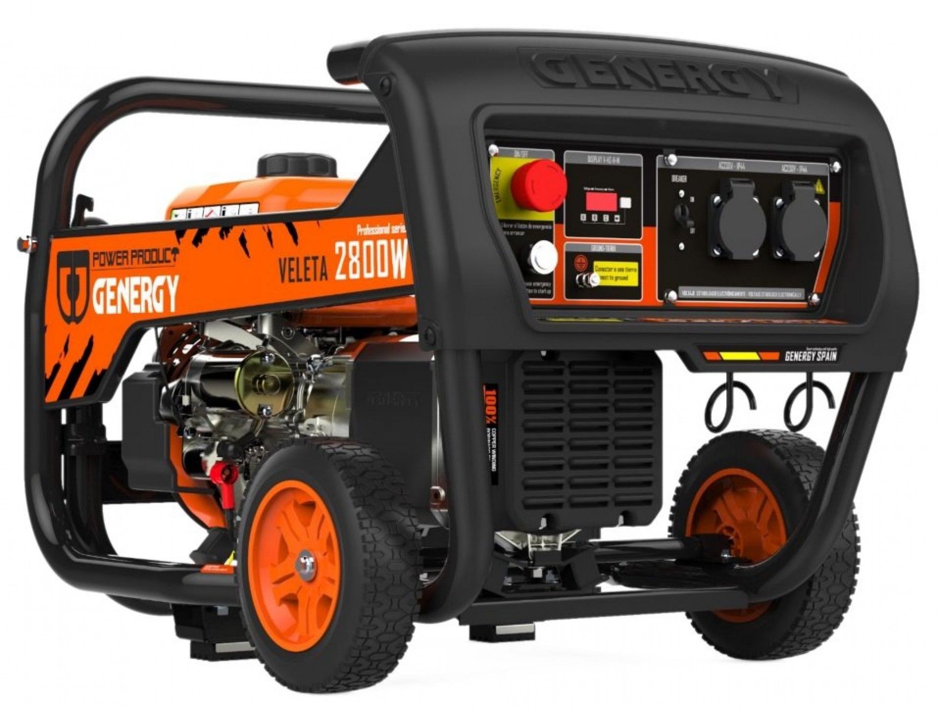 Gerador Monofásico PRO VELETA 2800W refª 11005 GENERGY