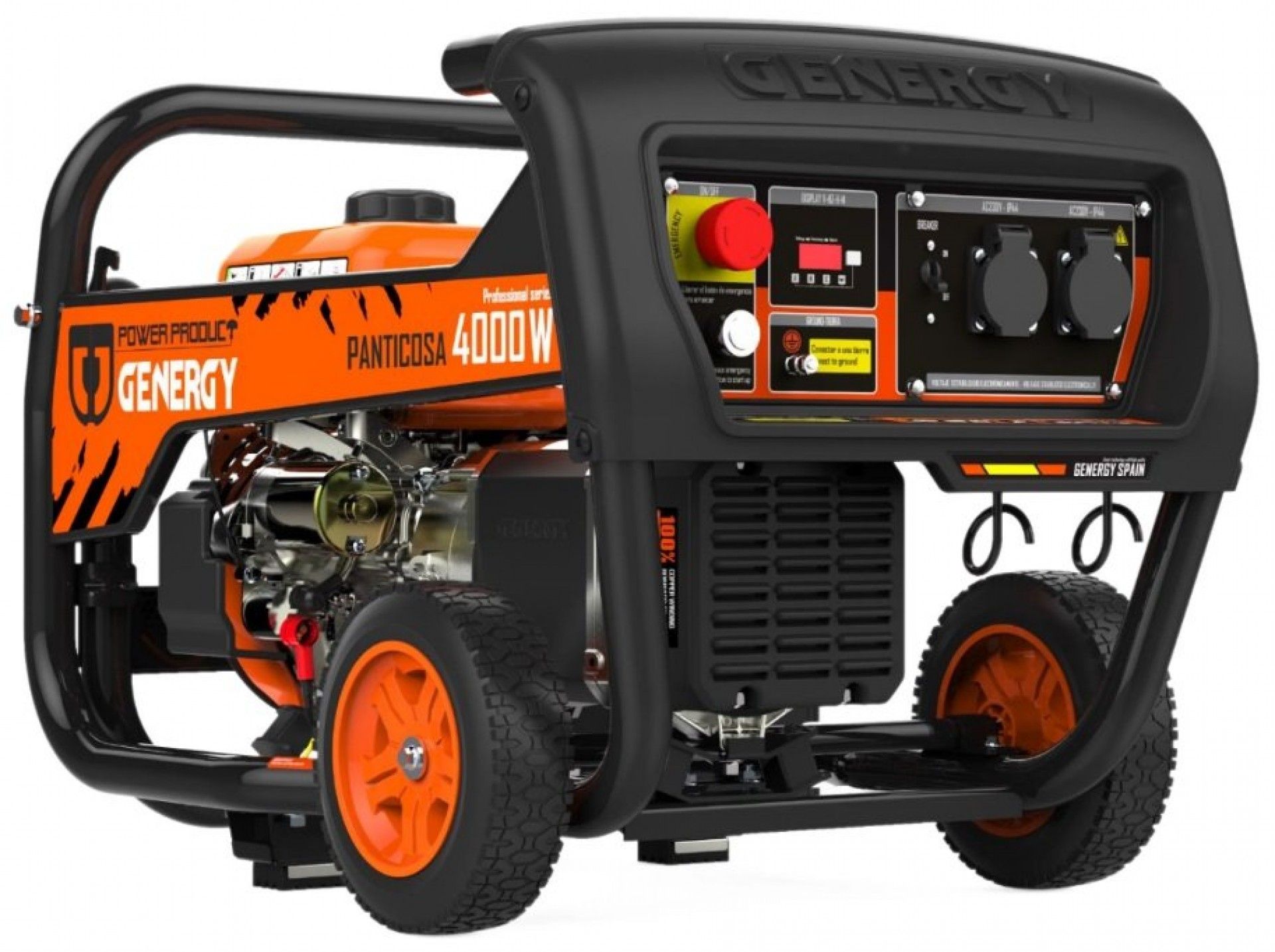 Gerador Monofásico PRO PANTICOSA 4000W refª 11015 GENERGY