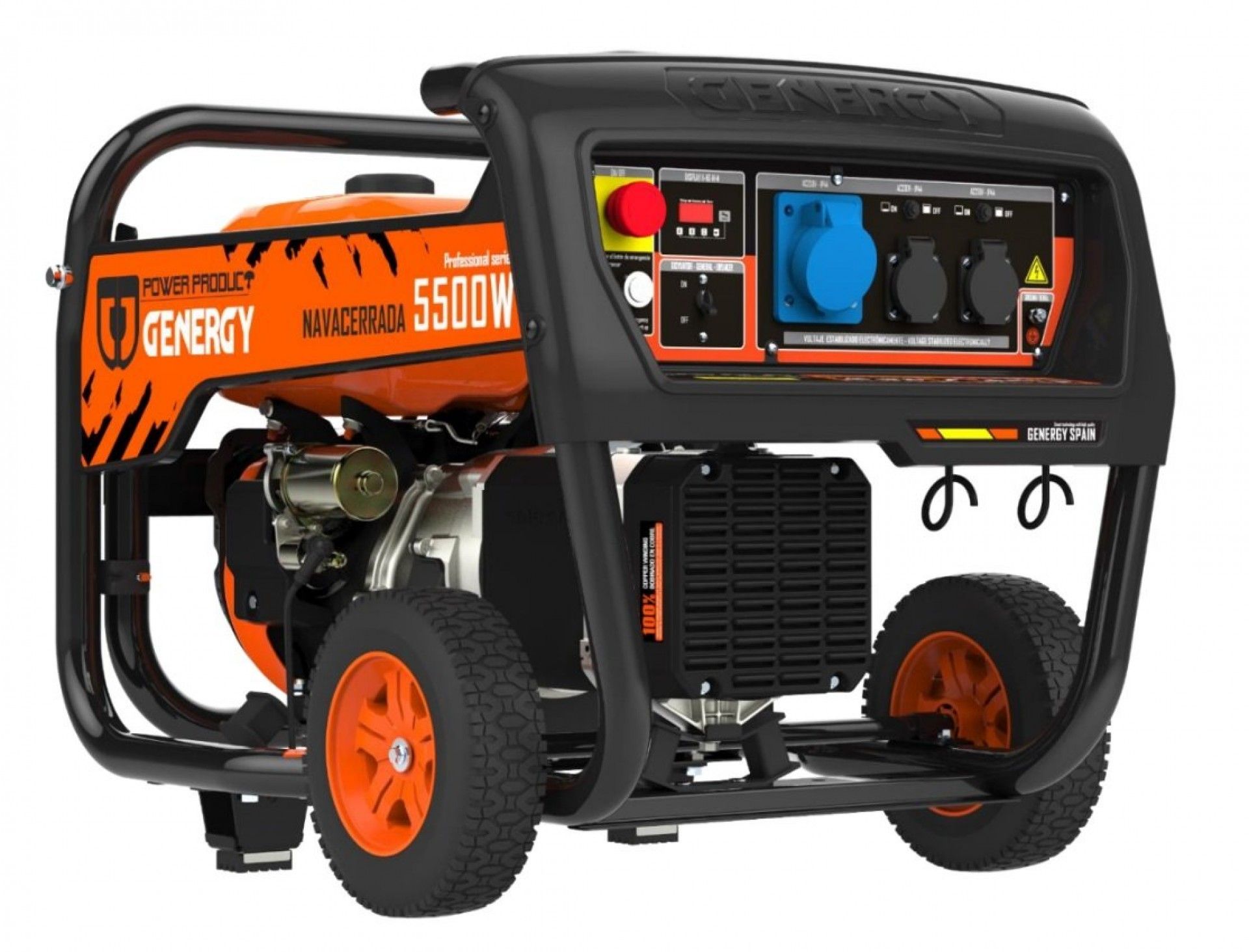 Gerador Monofásico PRO NAVACERRADA 5500W refª 11020 GENERGY