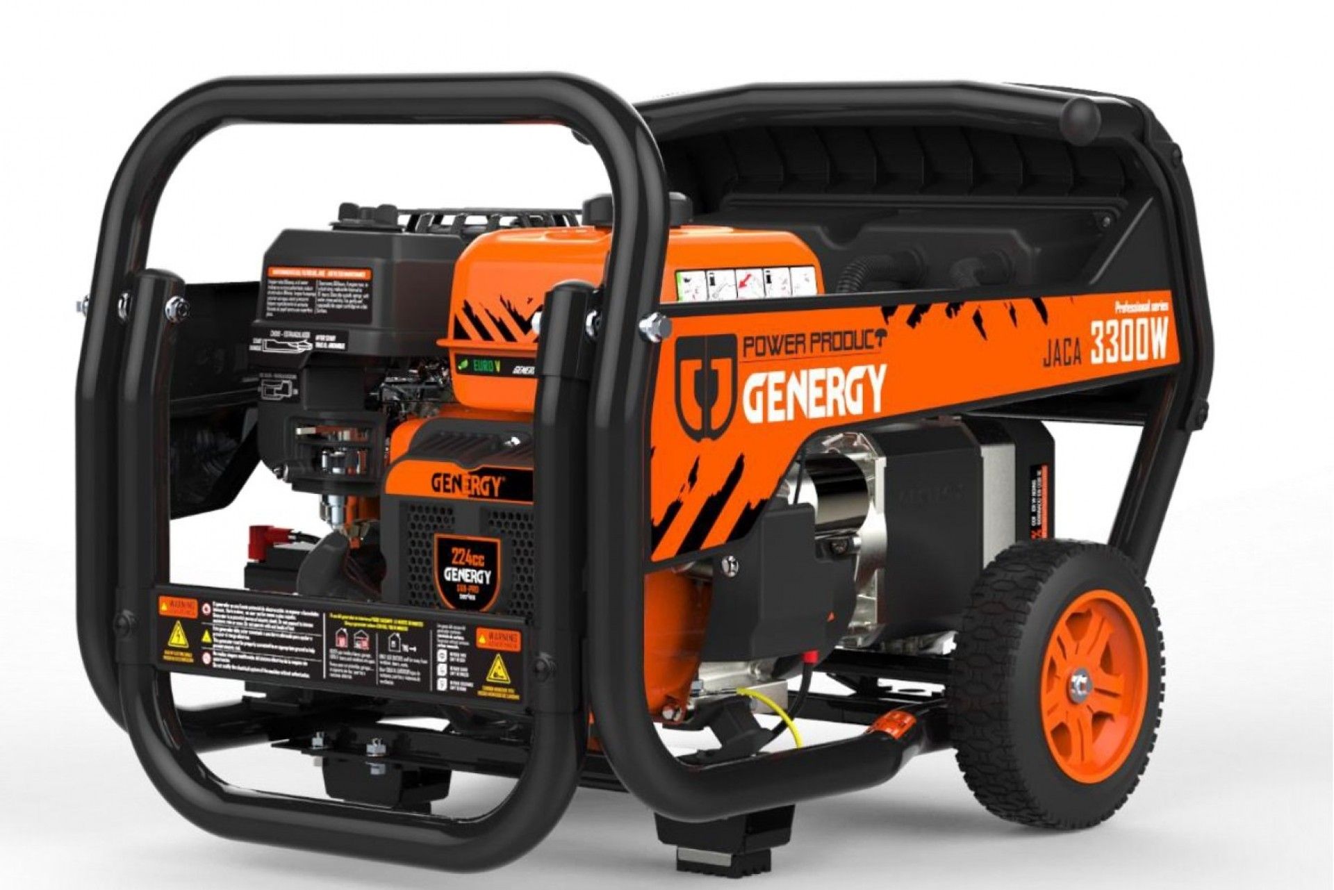 Gerador Monofásico PRO JACA 3300W refª 11010 GENERGY