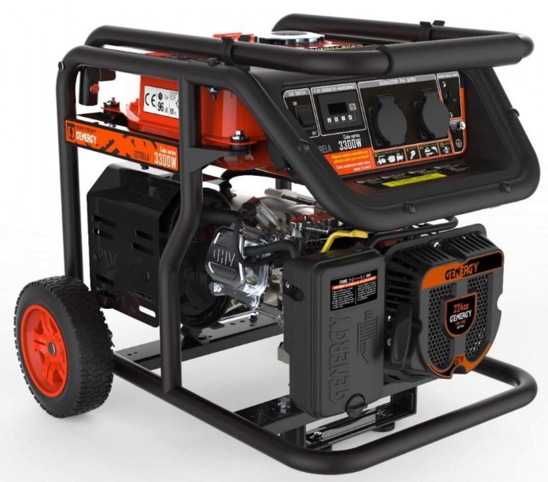 Gerador Monofásico CUBE ESTRELA 3300W refª 10010 GENERGY