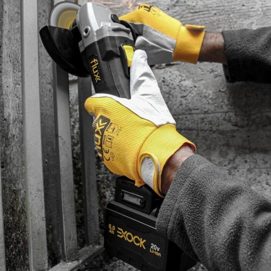 Rebarbadora Sem Fios 20v Exock 1x6,0Ah e carregador refª FRSF2060L FLUX Rebarbadora Sem Fios 20v Exock 1x6,0Ah e carregador refª FRSF2060L FLUX