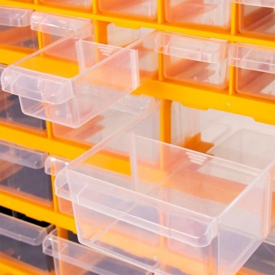 Organizador Monobloco 39 Gavetas 475 x 381 x 157mm ref FOM39G FLUX