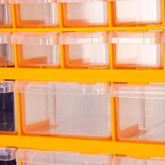 Organizador Monobloco 39 Gavetas 475 x 381 x 157mm ref FOM39G FLUX