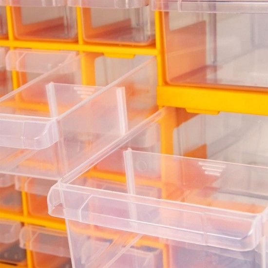 Organizador Monobloco 26 Gavetas 497 x 250 x 157mm ref FOM26G FLUX