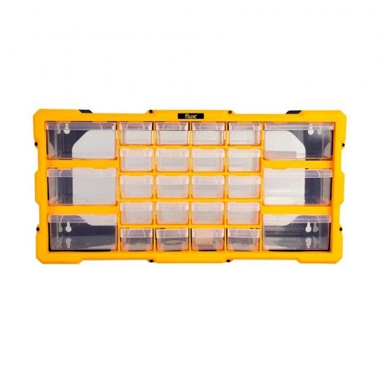 Organizador Monobloco 26 Gavetas 497 x 250 x 157mm ref FOM26G FLUX