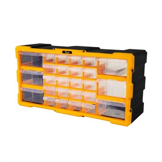 Organizador Monobloco 26 Gavetas 497 x 250 x 157mm ref FOM26G FLUX