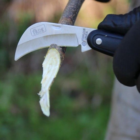 Navalha Enxertia Lamina Curva 180mm  ref� FNELC180 FLUX