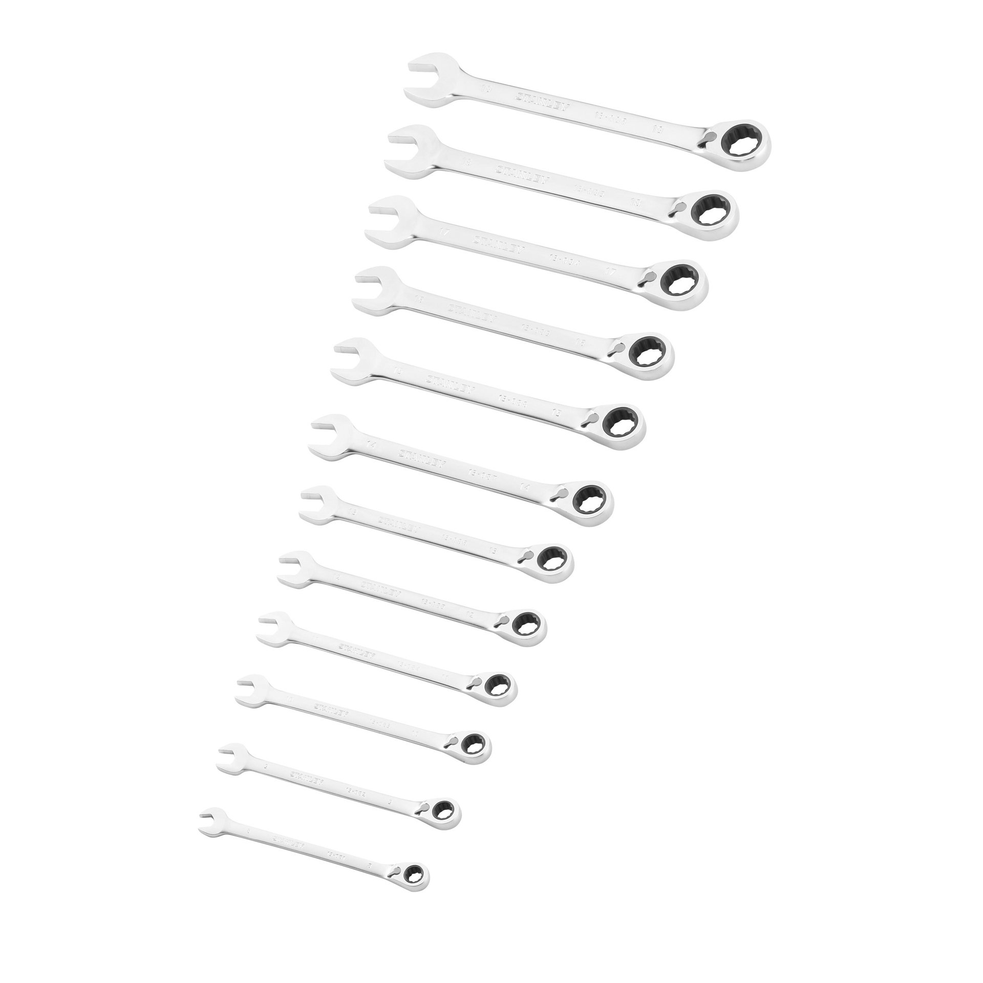 Chaves combinadas 12 peças refª FMMT82849-0 STANLEY