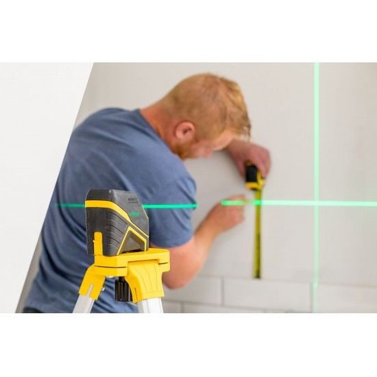 Nvel laser em cruz - VERDE.Pilhas alcalinas ref FMHT77586-1 STANLEY