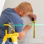 Nvel laser em cruz - VERDE.Pilhas alcalinas ref FMHT77586-1 STANLEY