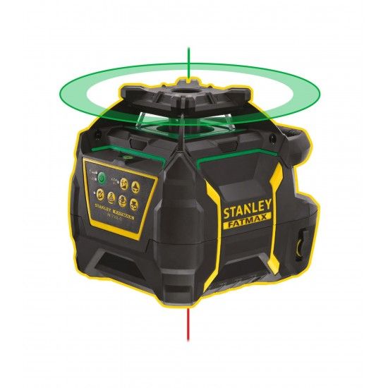 Nvel a laser rotativo 600m - Verde - Bateria de ltio recarregvel ref FMHT77448-1 STANLEY