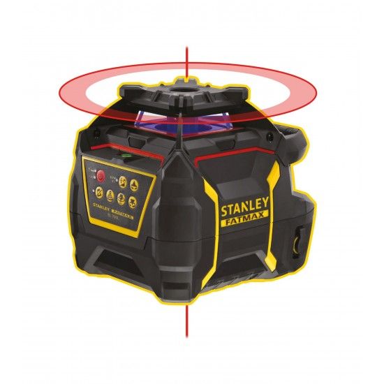 Nível a laser rotativo 600m - Vermelho - Bateria de lítio recarregável refª FMHT77447-1 STANLEY Nível a laser rotativo 600m - Vermelho - Bateria de lítio recarregável refª FMHT77447-1 STANLEY